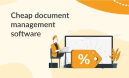 Cheap document management software