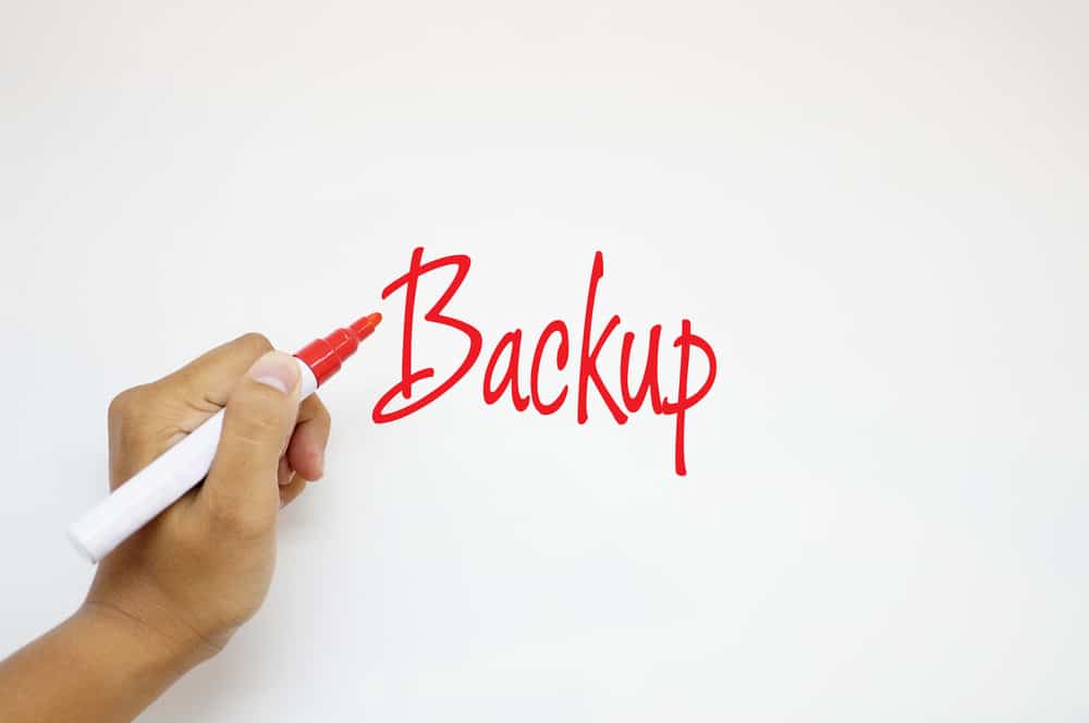 Backup online document storage