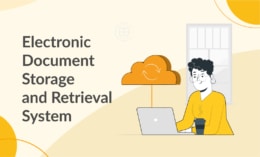 Electronic Document Storage and Retrieval System