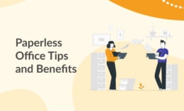 Paperless Office Tips and Benefits