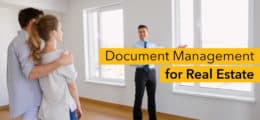 Document management real estate