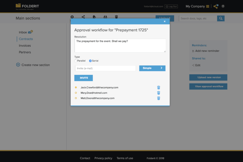 Genehmigungsworkflow