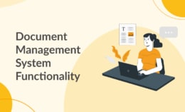 Document Management System Functionality