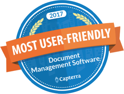 capterra badge easy dms