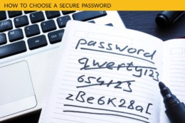Choosing a secure password