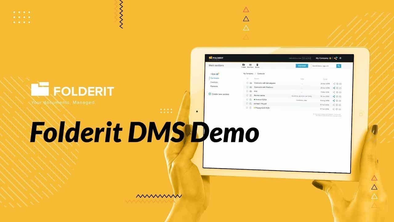 Demo Video - Document Management System Software FOLDERIT
