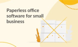 Paperless office software for small business