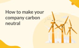 How to make your company carbon neutral