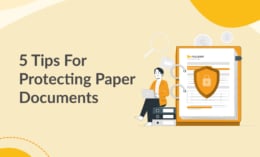 5 Tips For Protecting Paper Documents