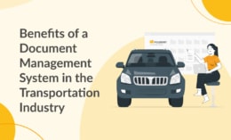 Benefits of a Document Management System in the Transportation Industry
