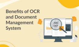 Benefits of OCR and Document Management System