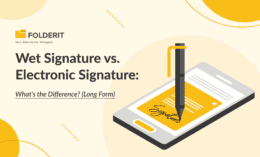 Wet Signature vs. Electronic Signature: What's the Difference?