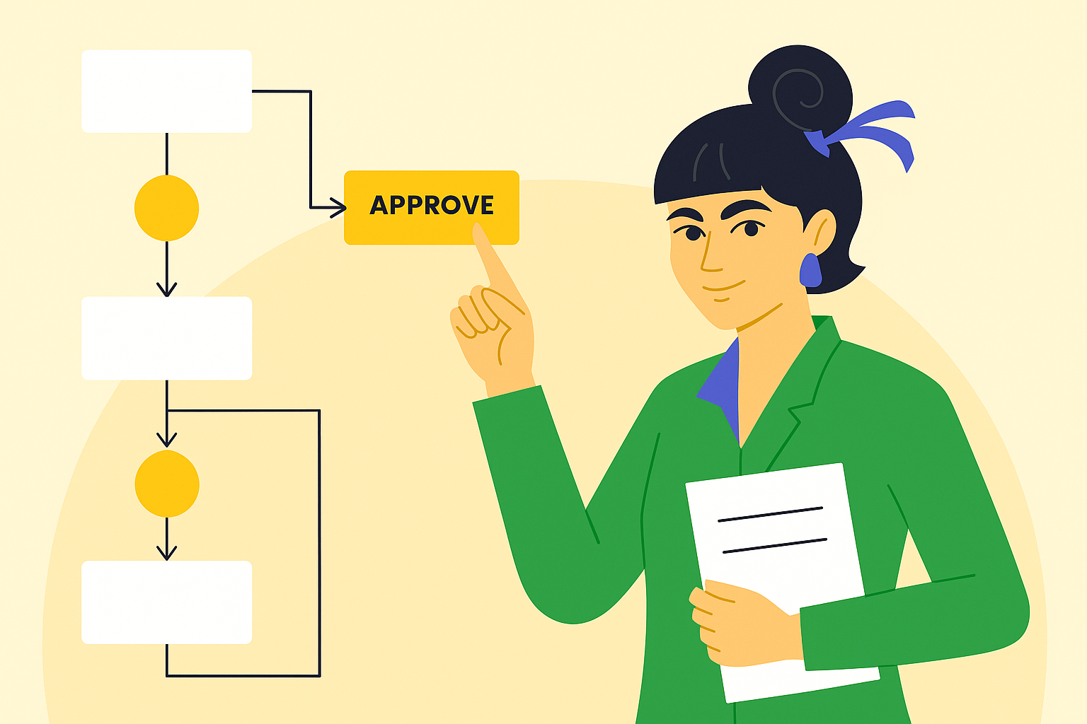 Custom workflow in EDMS Folderit