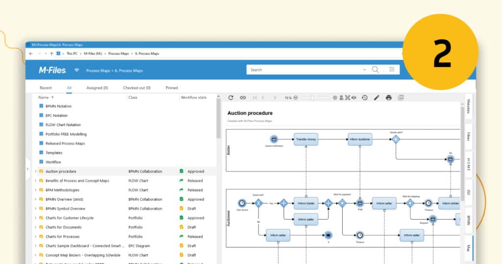 m-files is best for metadata-driven automation