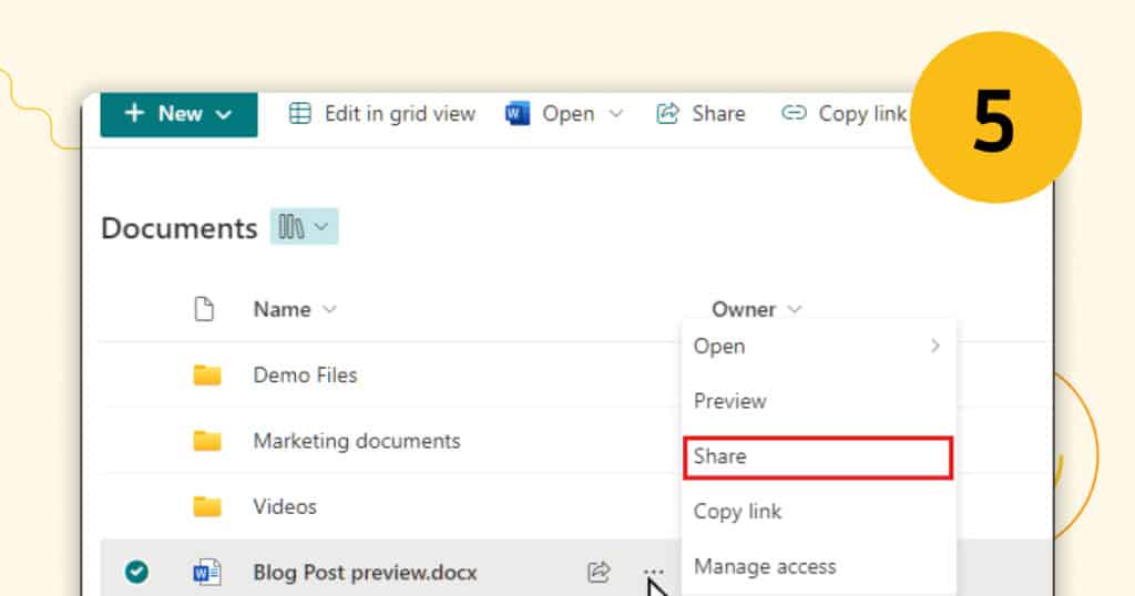 microsoft sharepoint dms screenshot