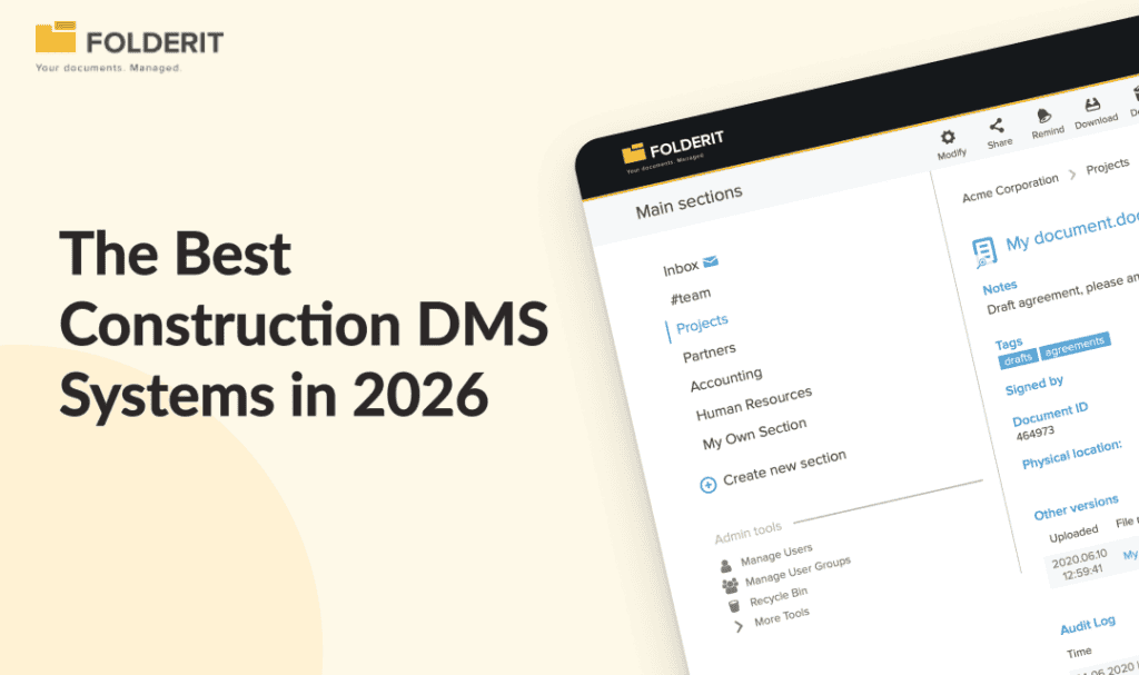 the best construction dms systems in 2026