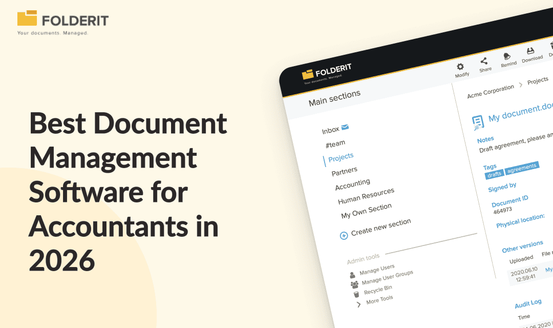 Best Document Management Software for Accountants in 2026 - Document ...