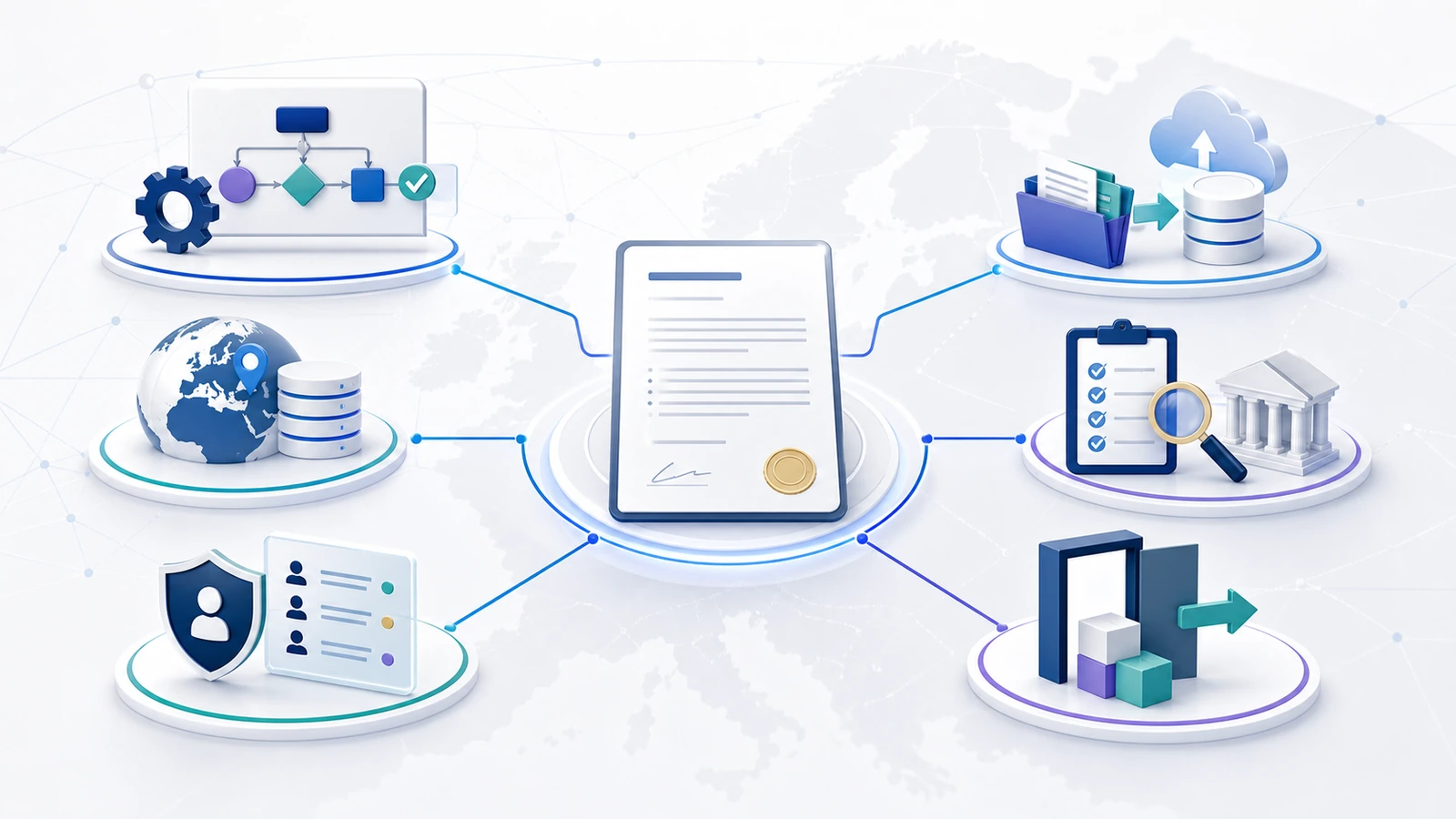 DORA Article 30 contract readiness covering service scope, data location, access control, recovery, audits and exit planning